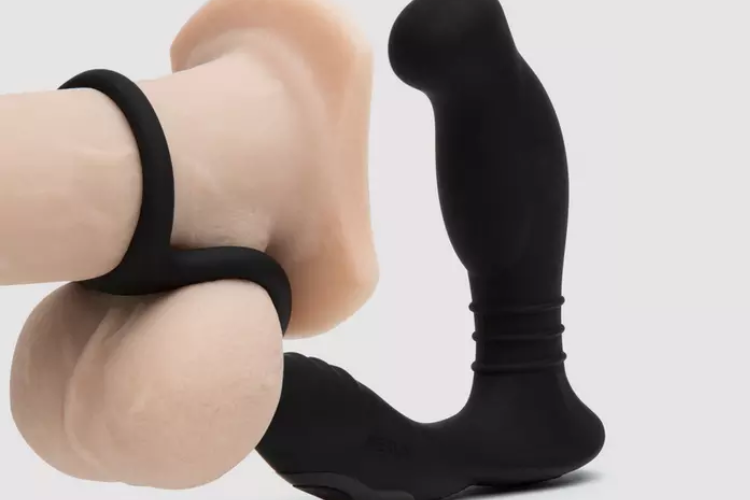 A Black Prostate Massager