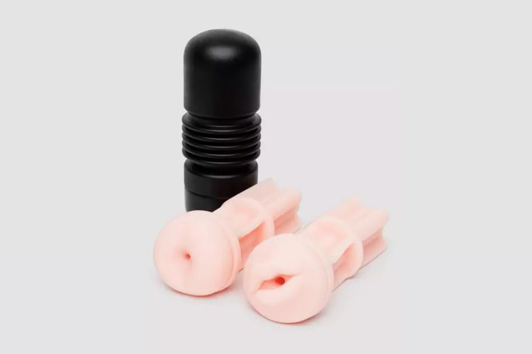 fleshlight sleeve and black case